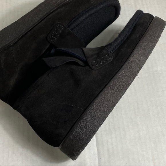 ACNE STUDIOS
Kingston Paneled Suede Felt Ankle Boots Wool Moccasin Size 9 main image 3